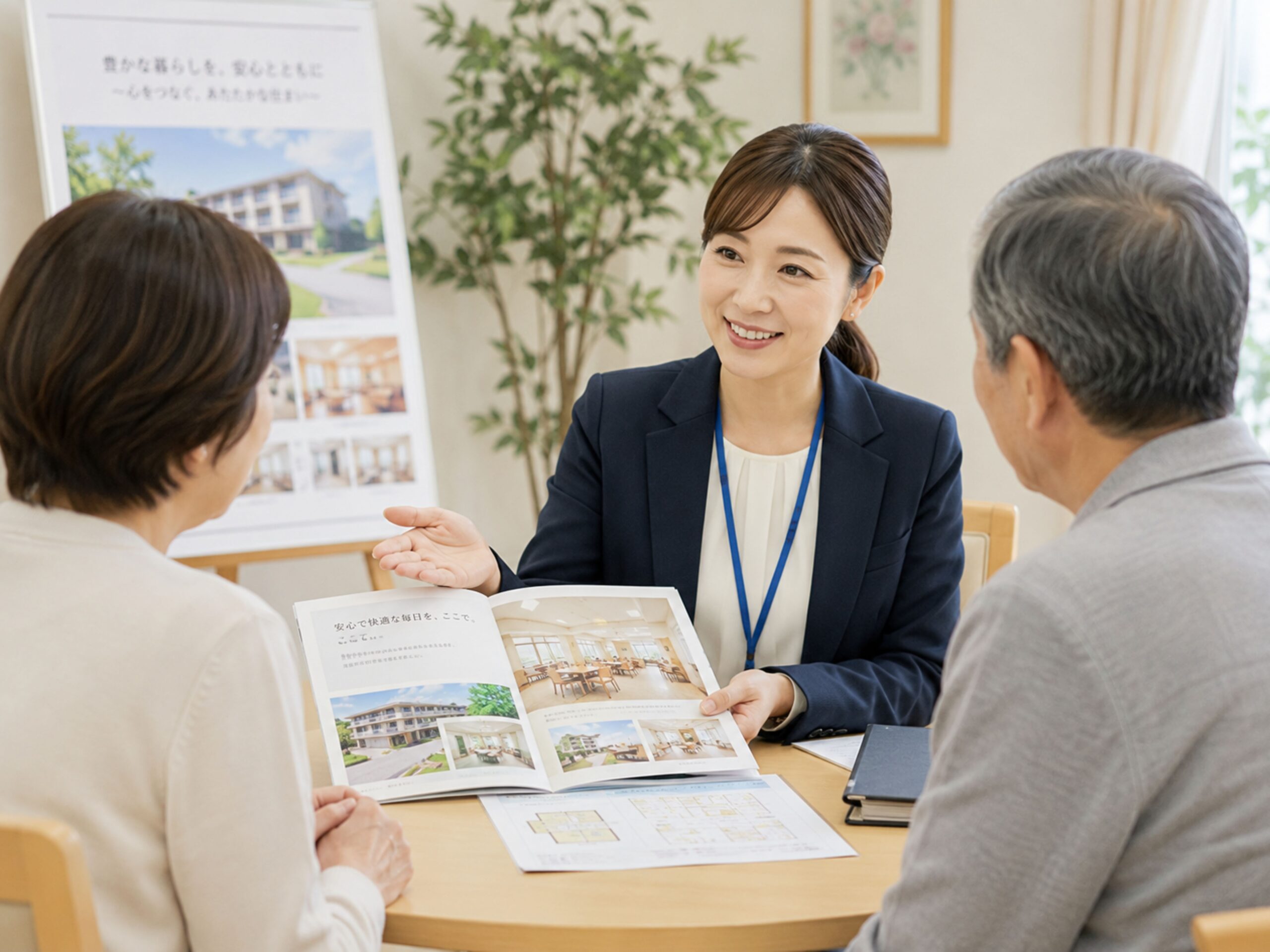 入居営業相談員の写真