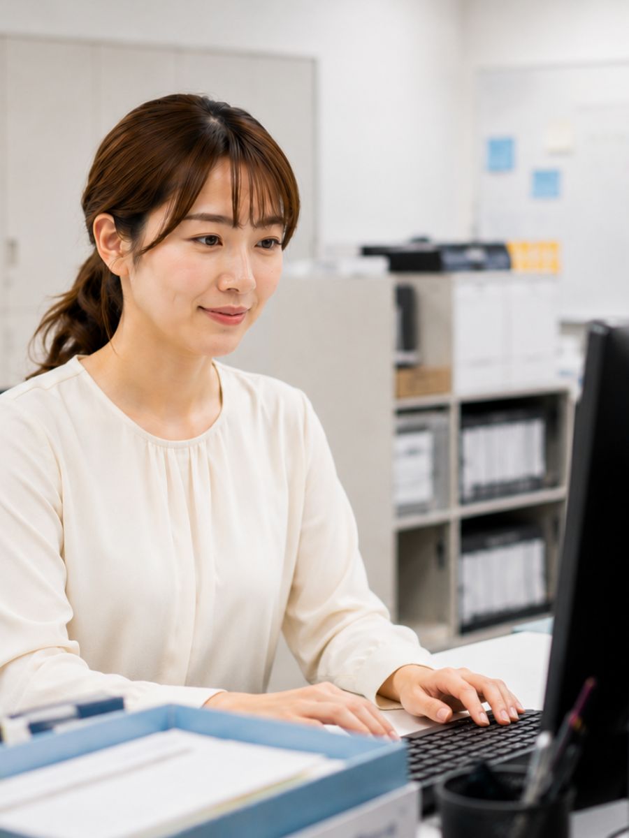 事務職の写真